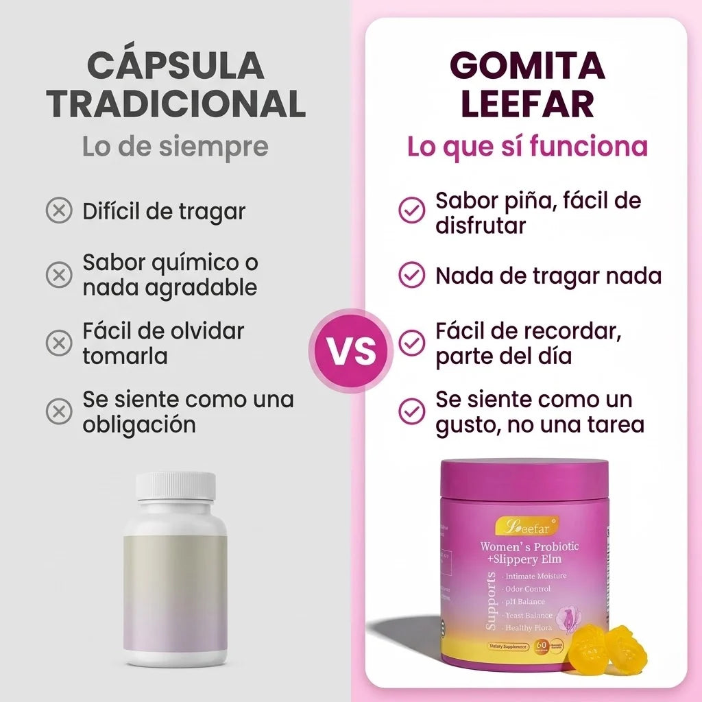 Probióticos en gomitas de piña 🍍